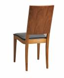 Stoličky | Catania krzesło dąb/orzech tył